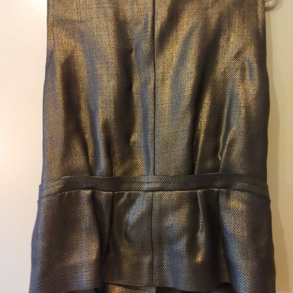 ESCADA METALLIC BRONZE VEST TOP SZ EU 40/US10 - Picture 5 of 7